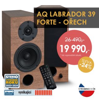 Aktivní Labradory za cenu pasivních? 😎 AQ je čistě český výrobce velmi kvalitních reproduktorů, což zrovna u těchto...