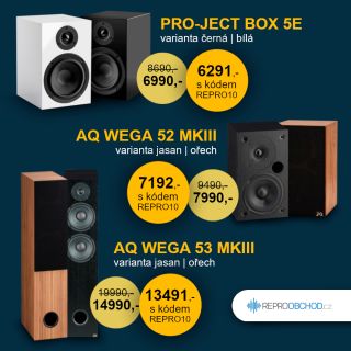 DO VYPRODÁNÍ ZÁSOB nebo do 7.12. ‼ Kombinovaná sleva s kódem REPRO10 na vybrané kvalitní hi-fi sestavy ✅ Vyřešte Vánoce...